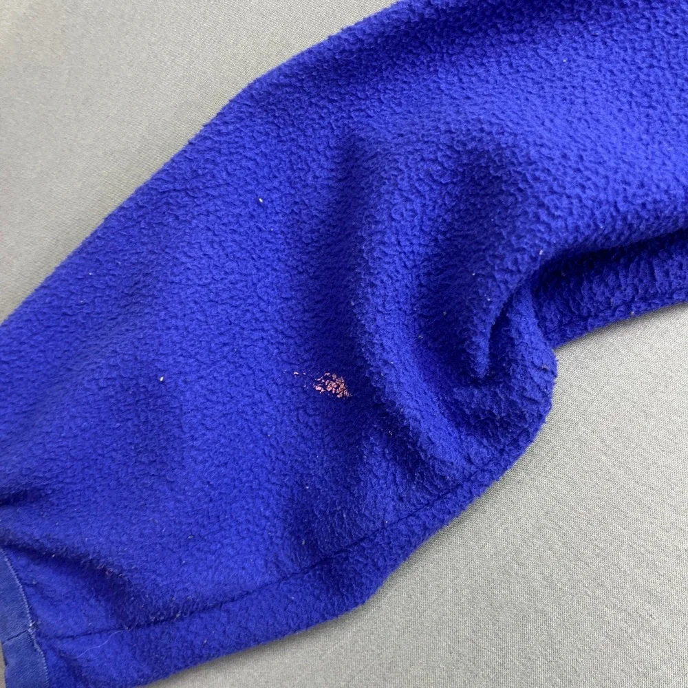 The North‎ Face Fleece Jacket Full Zip Blue Girls Size M (10-12) Gorpcore Grunge